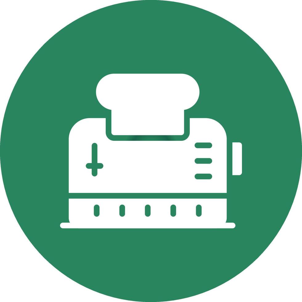 Toaster Creative Icon Design vector