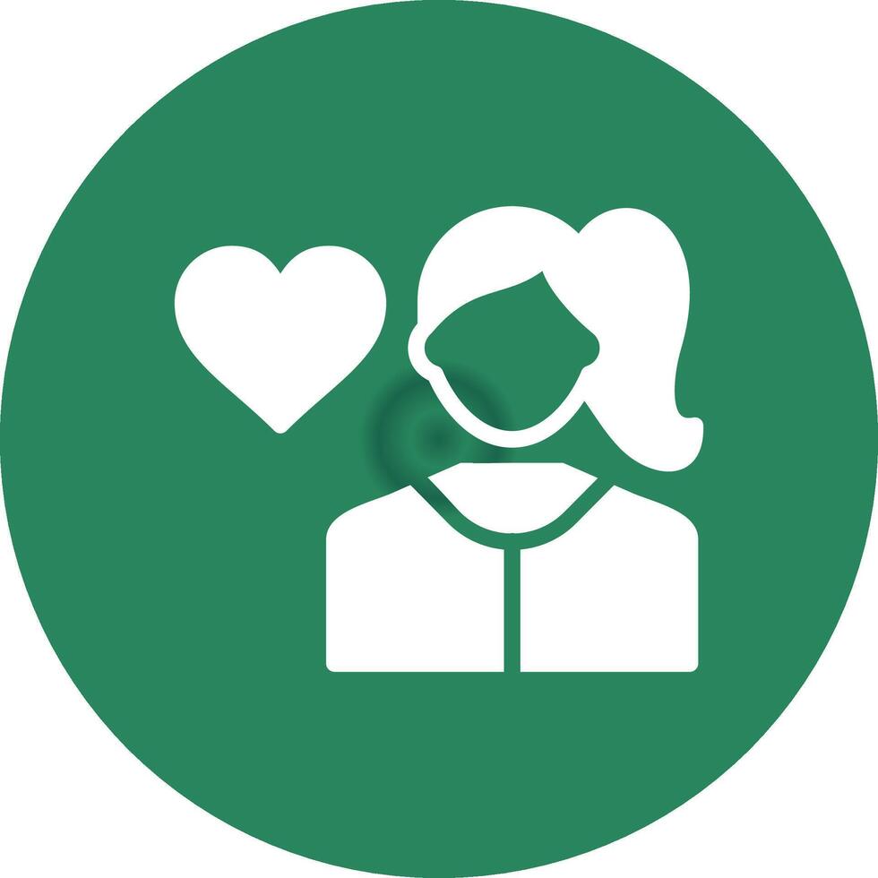 Woman Creative Icon Design vector