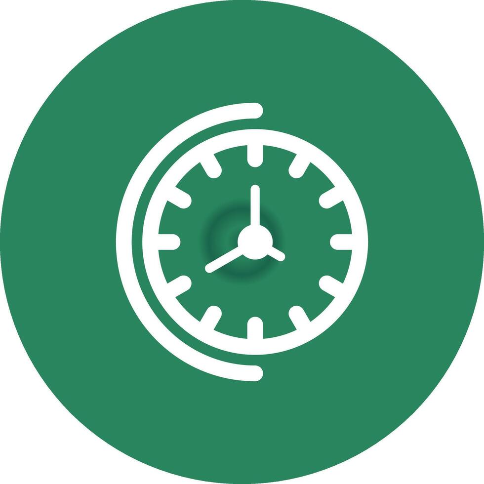 Timing Creative Icon Design vector