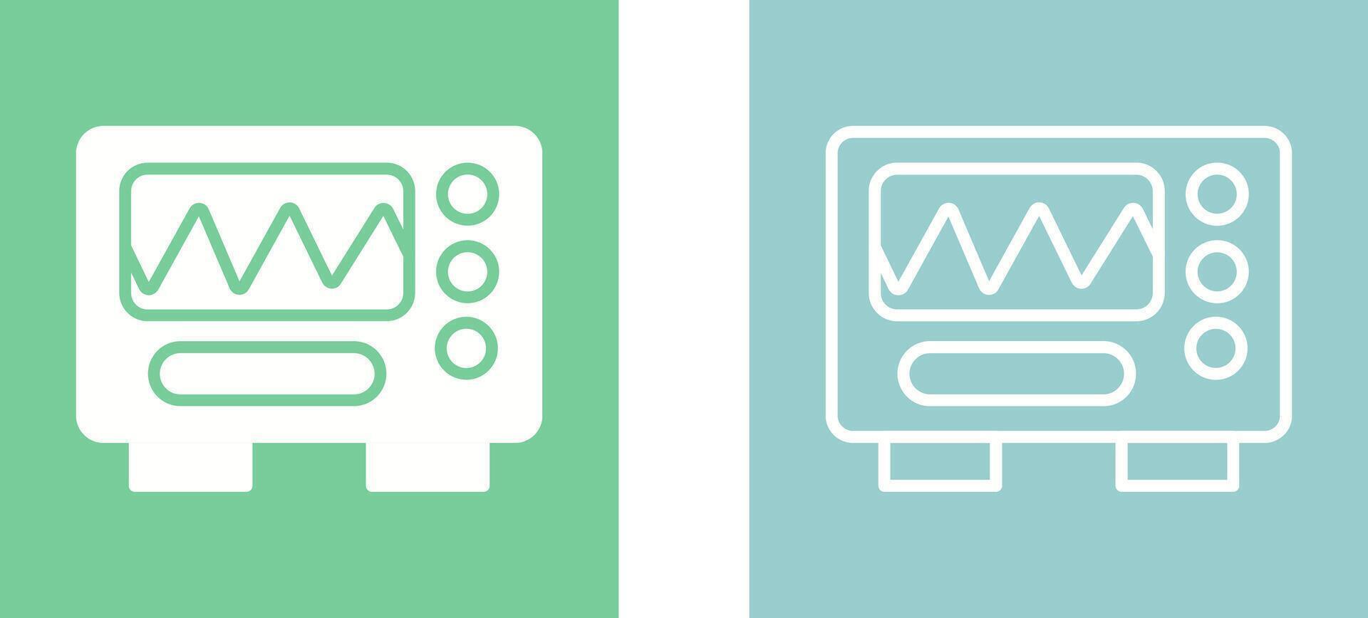 Oscilloscope Vector Icon
