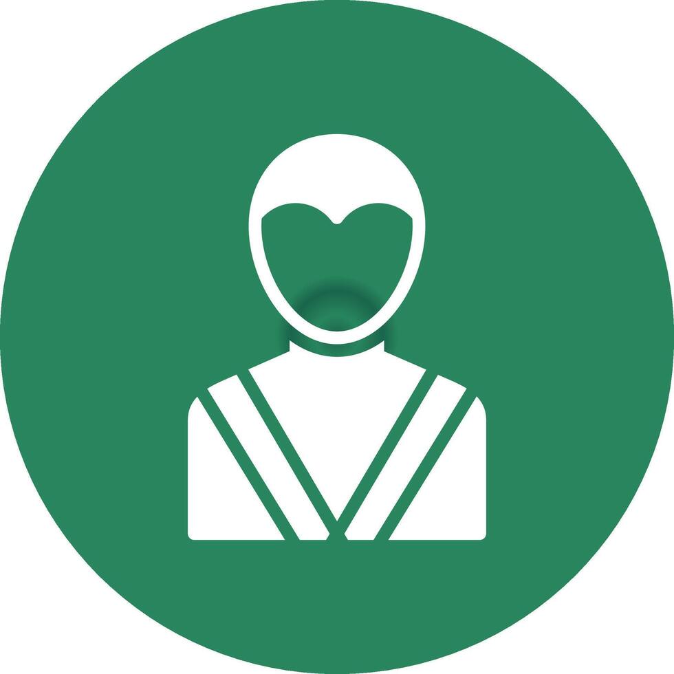 Fighter Creative Icon Design vector