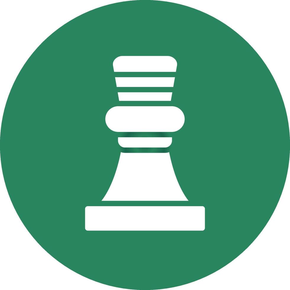 Chess Game Creative Icon Design vector