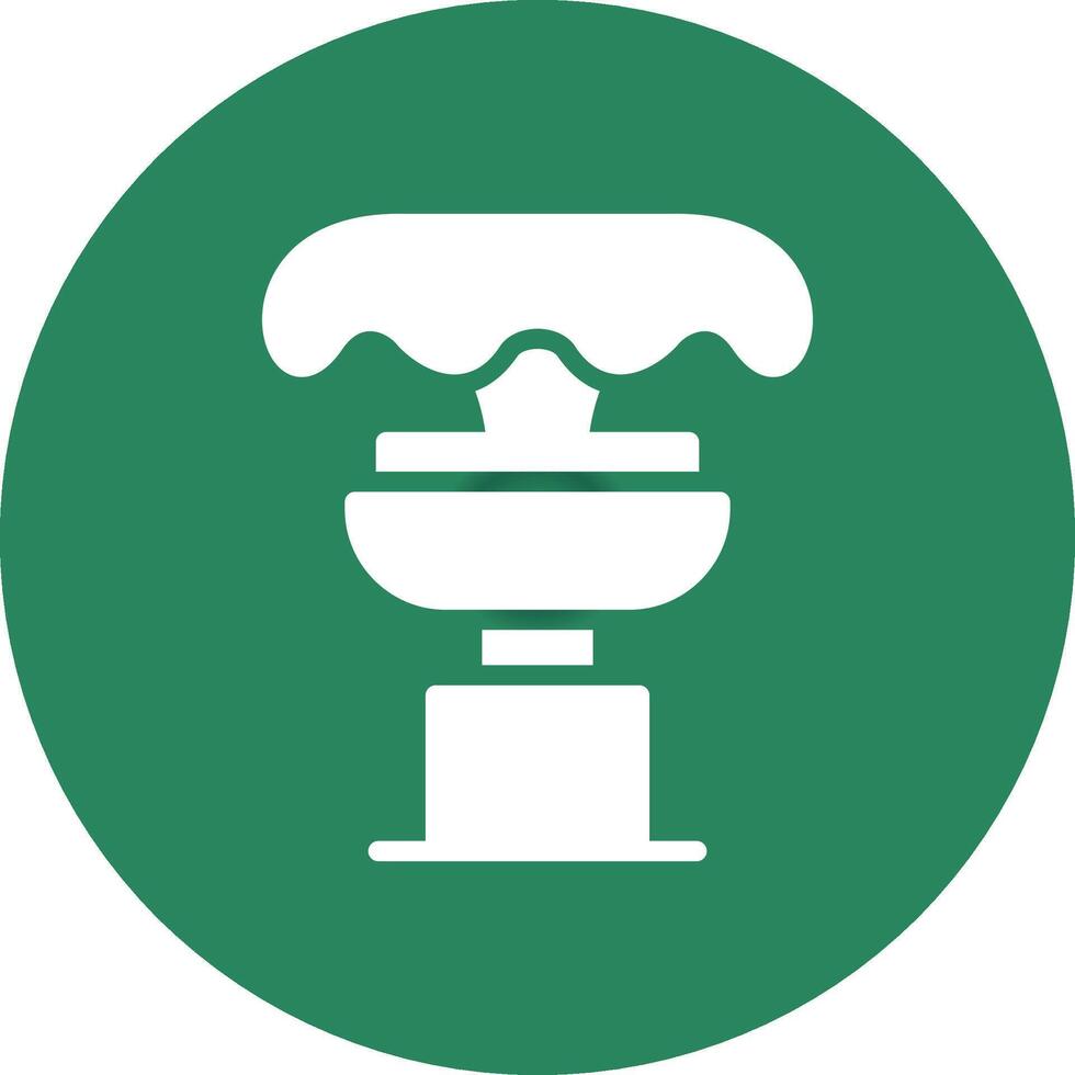 Fountain Creative Icon Design vector