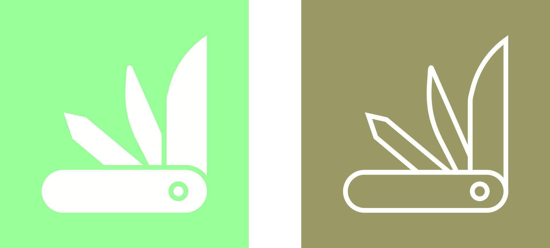 Swiss Army Knife Vector Icon