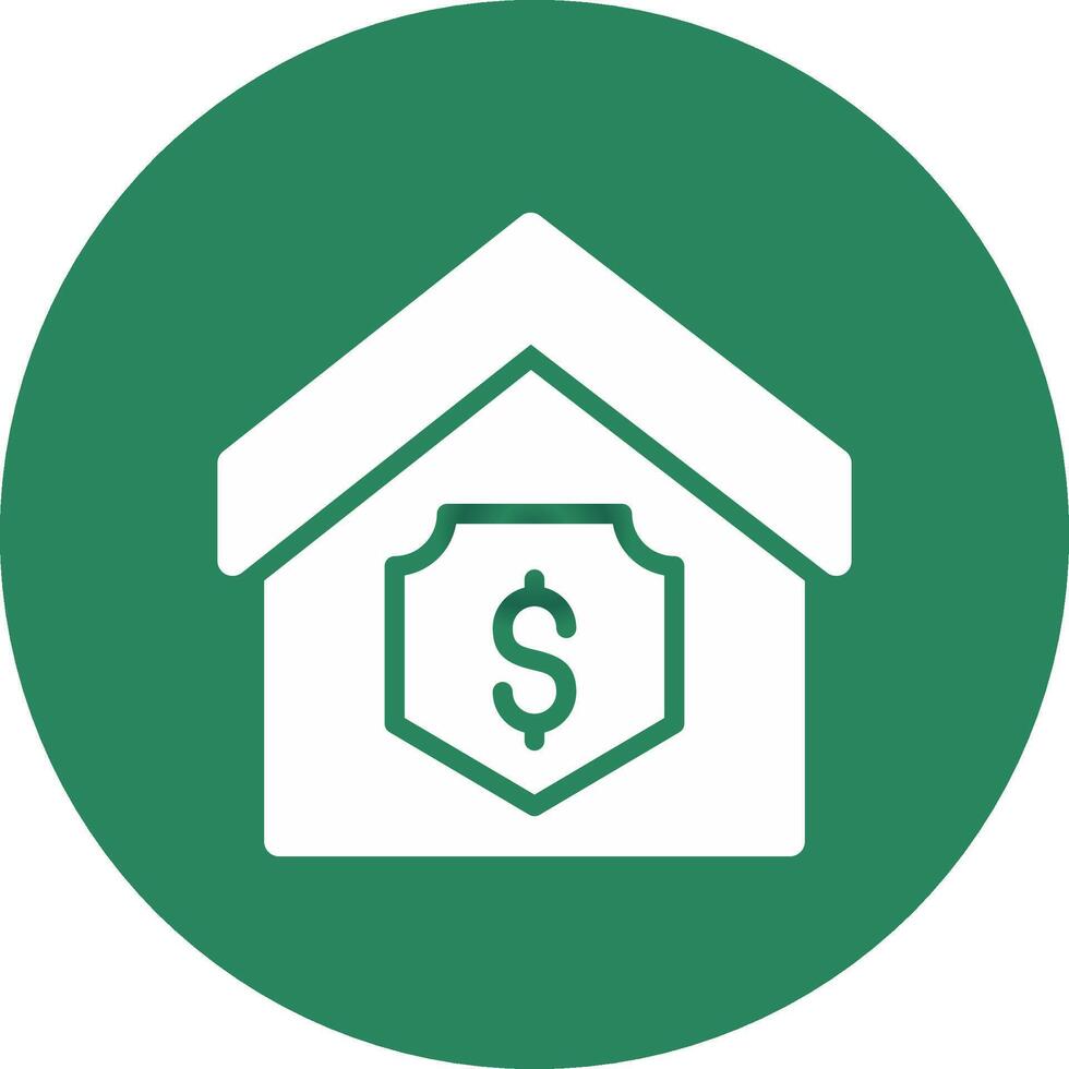 Home Insurance Creative Icon Design vector