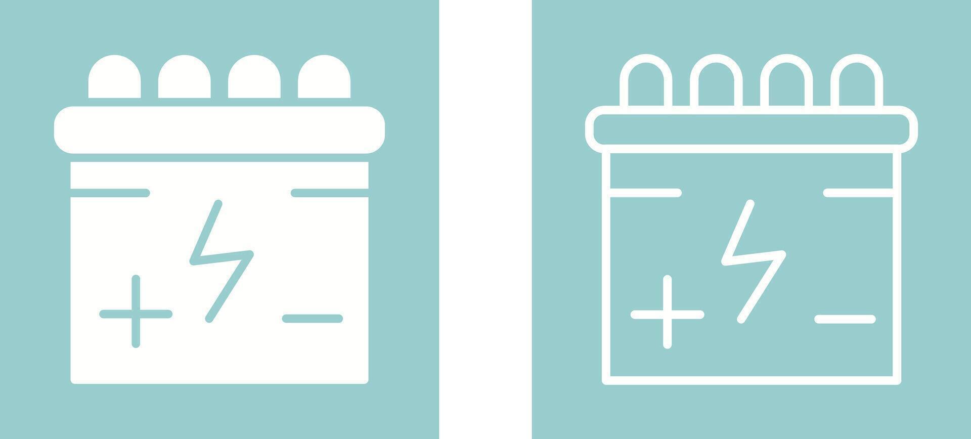 Batteries Vector Icon