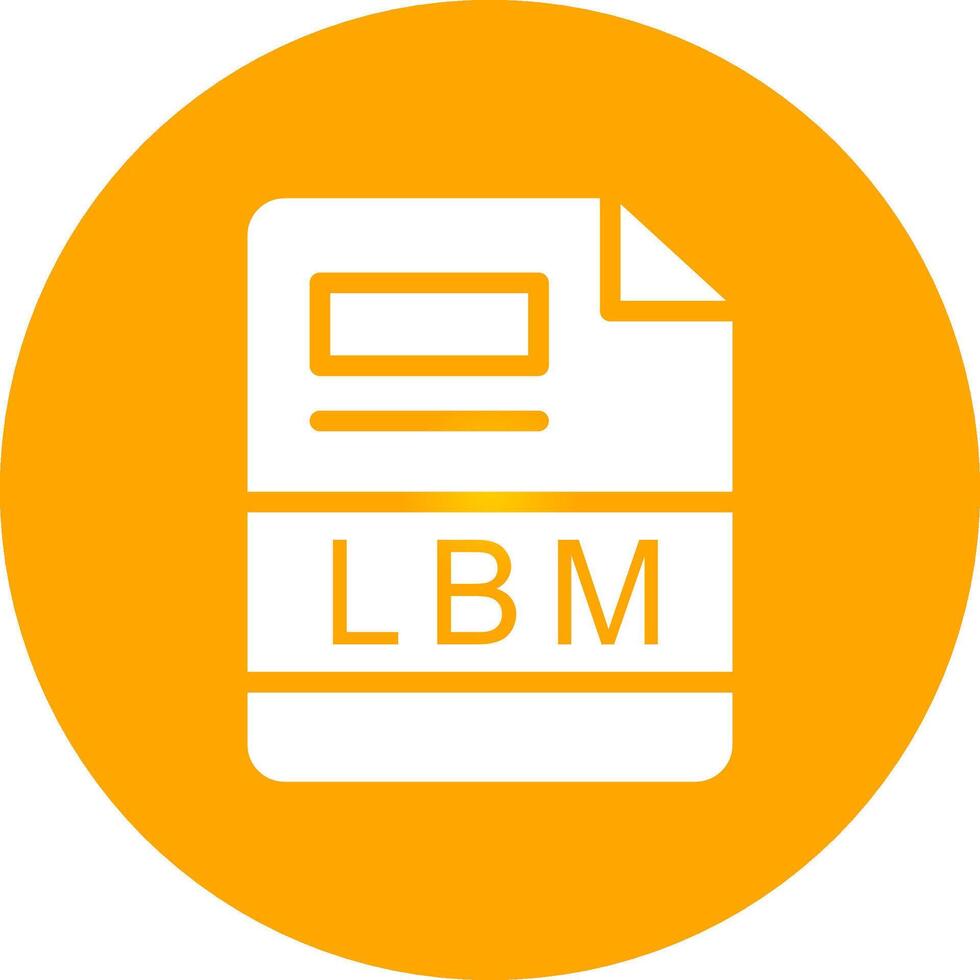 LBM Creative Icon Design vector
