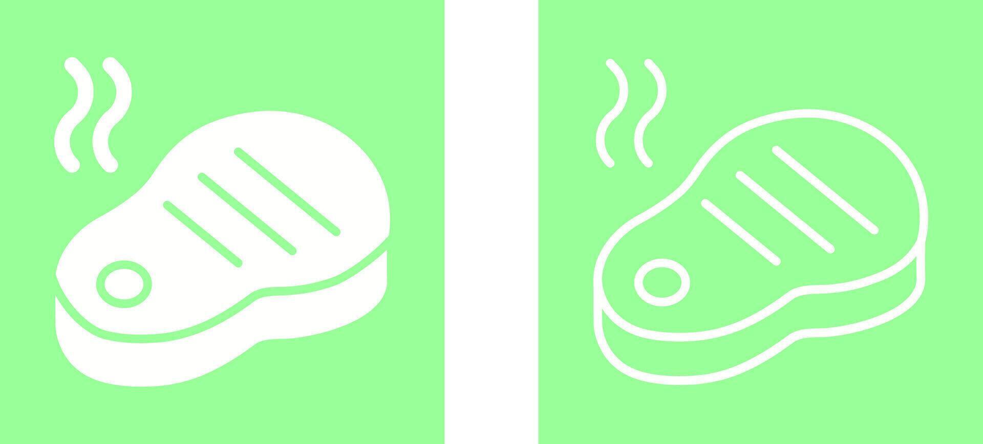 Steak Vector Icon
