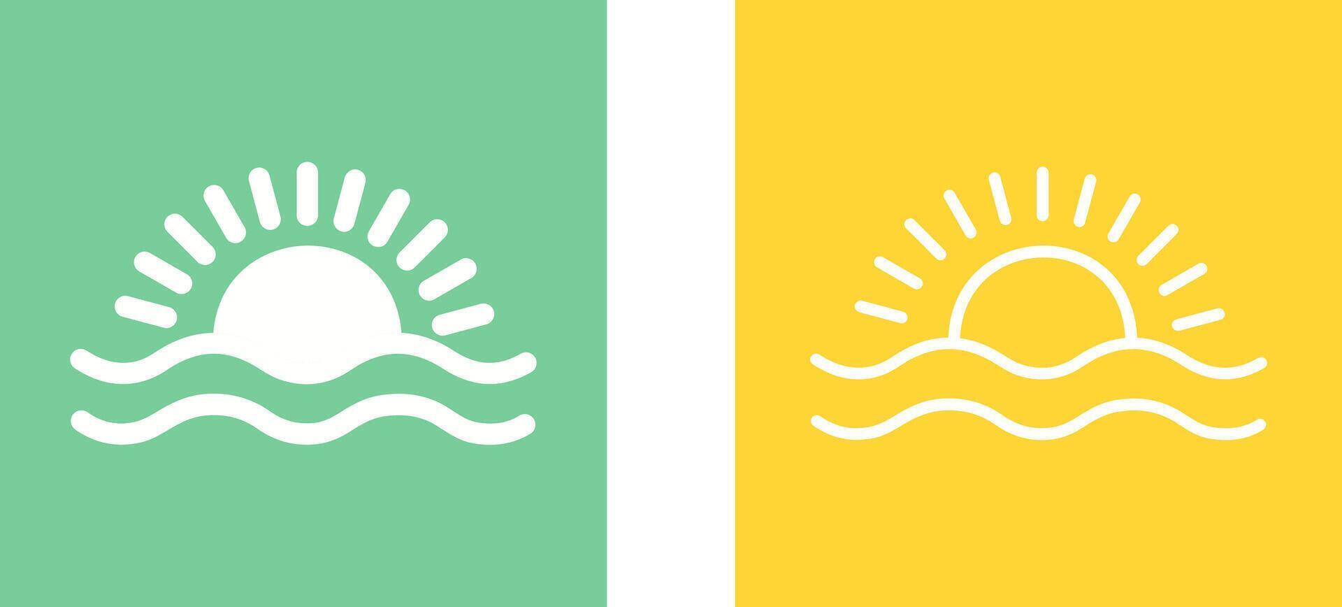 Sunrise Vector Icon