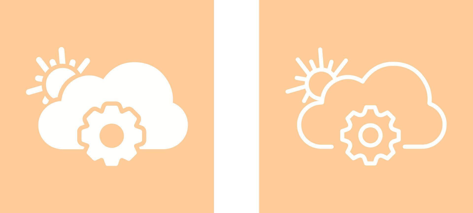 Forecast Vector Icon