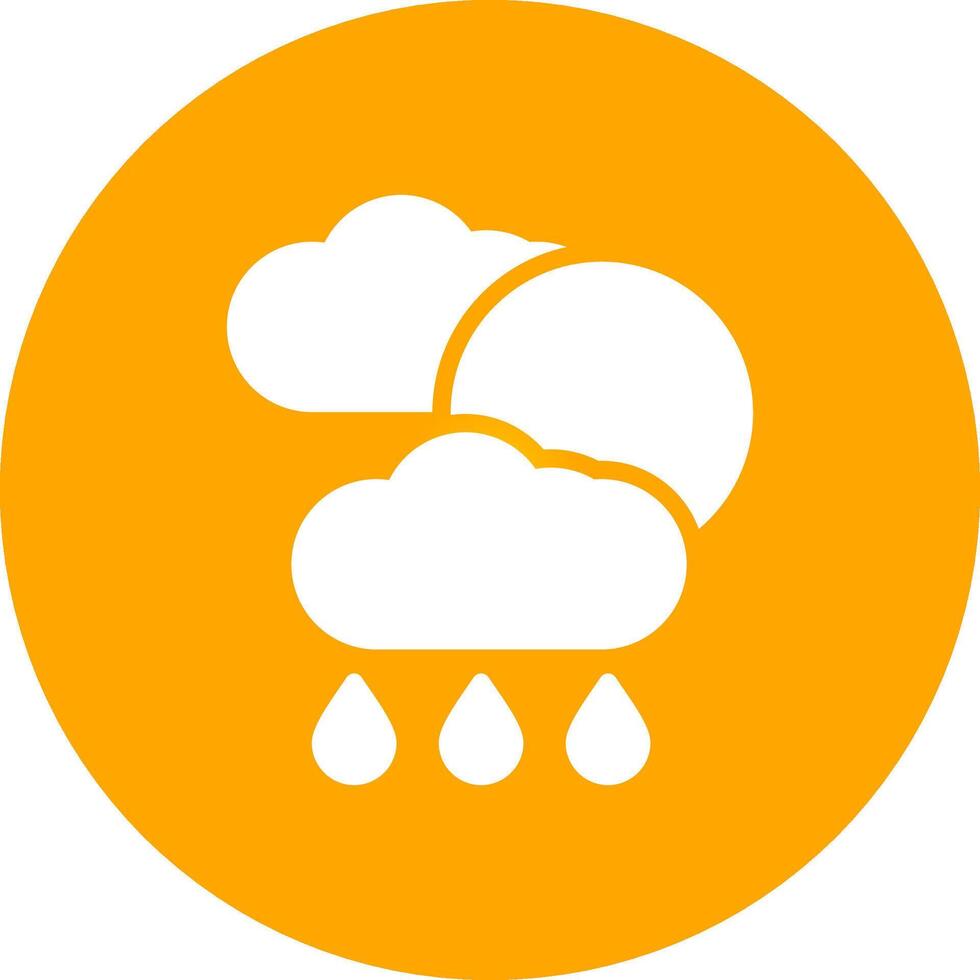 Weather Forecast Creative Icon Design vector