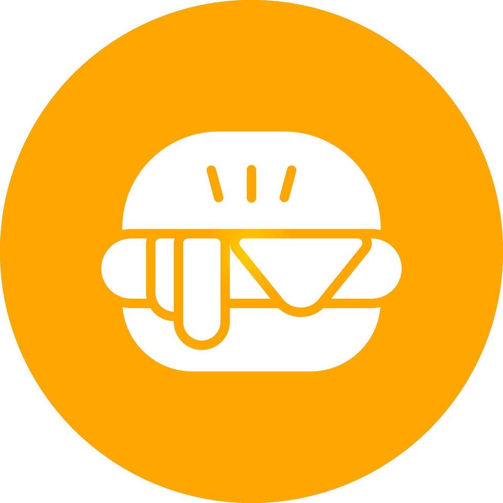 Hamburger Creative Icon Design vector