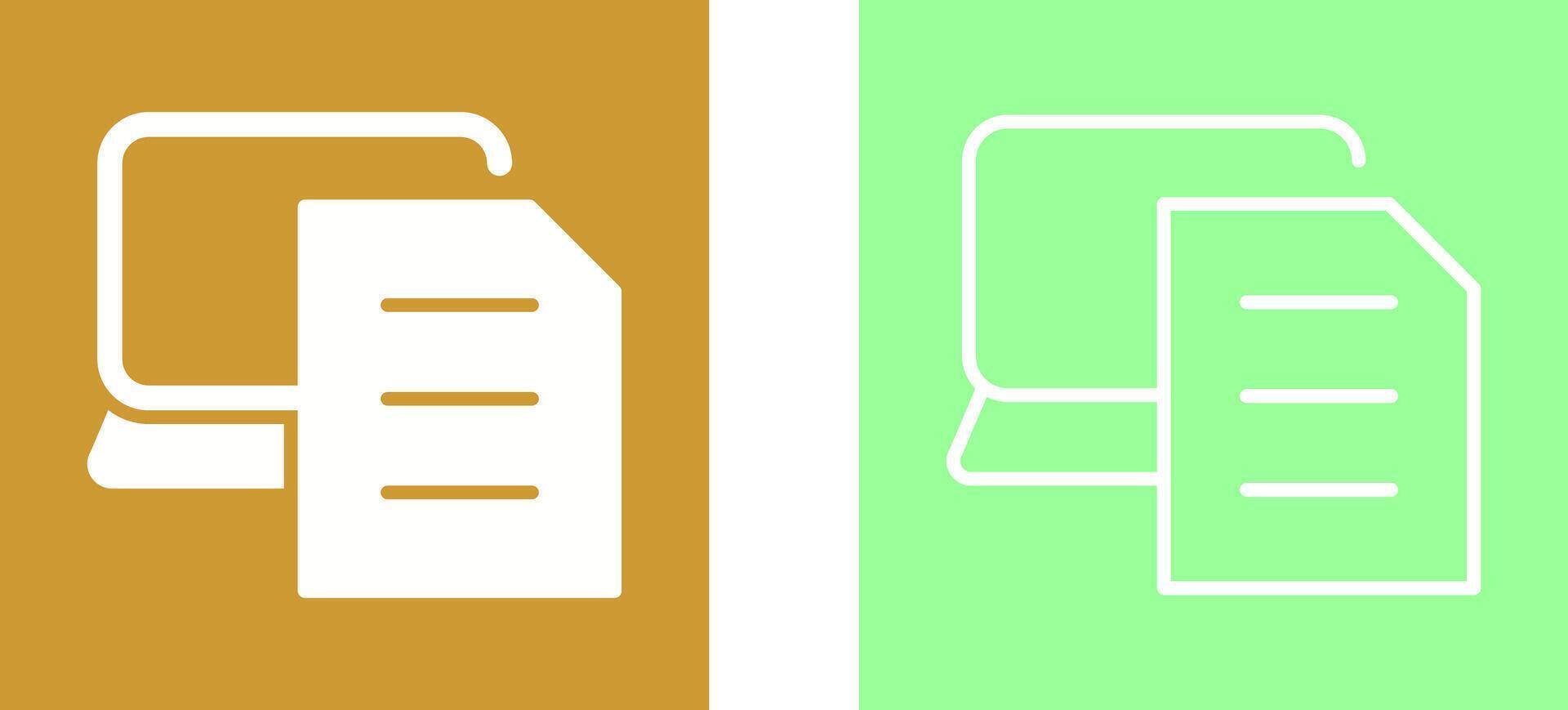 Document Vector Icon