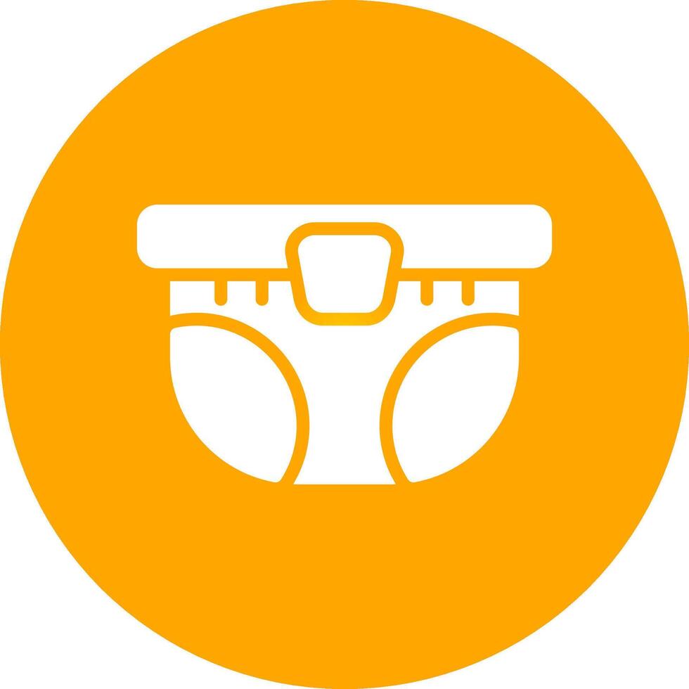 Diapers Creative Icon Design vector