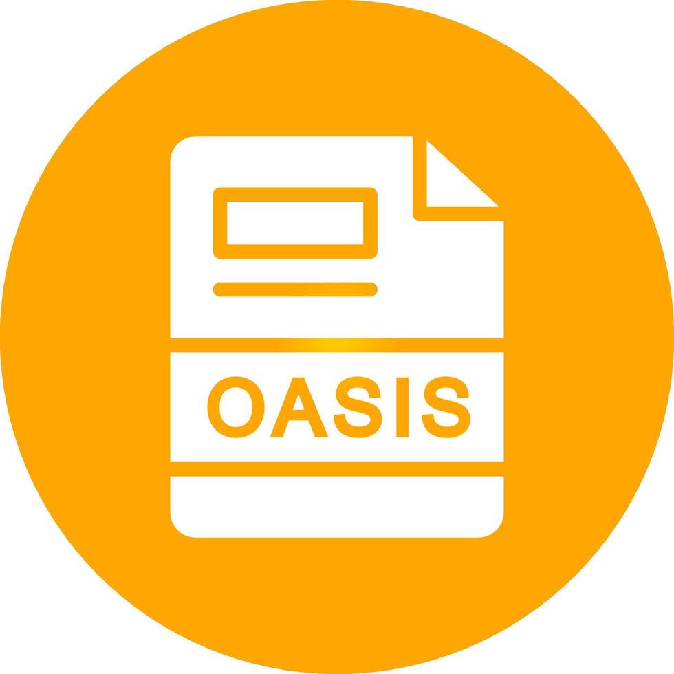 OASIS Creative Icon Design vector