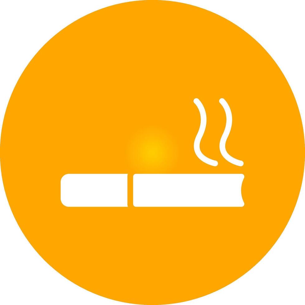 Cigarette Creative Icon Design vector