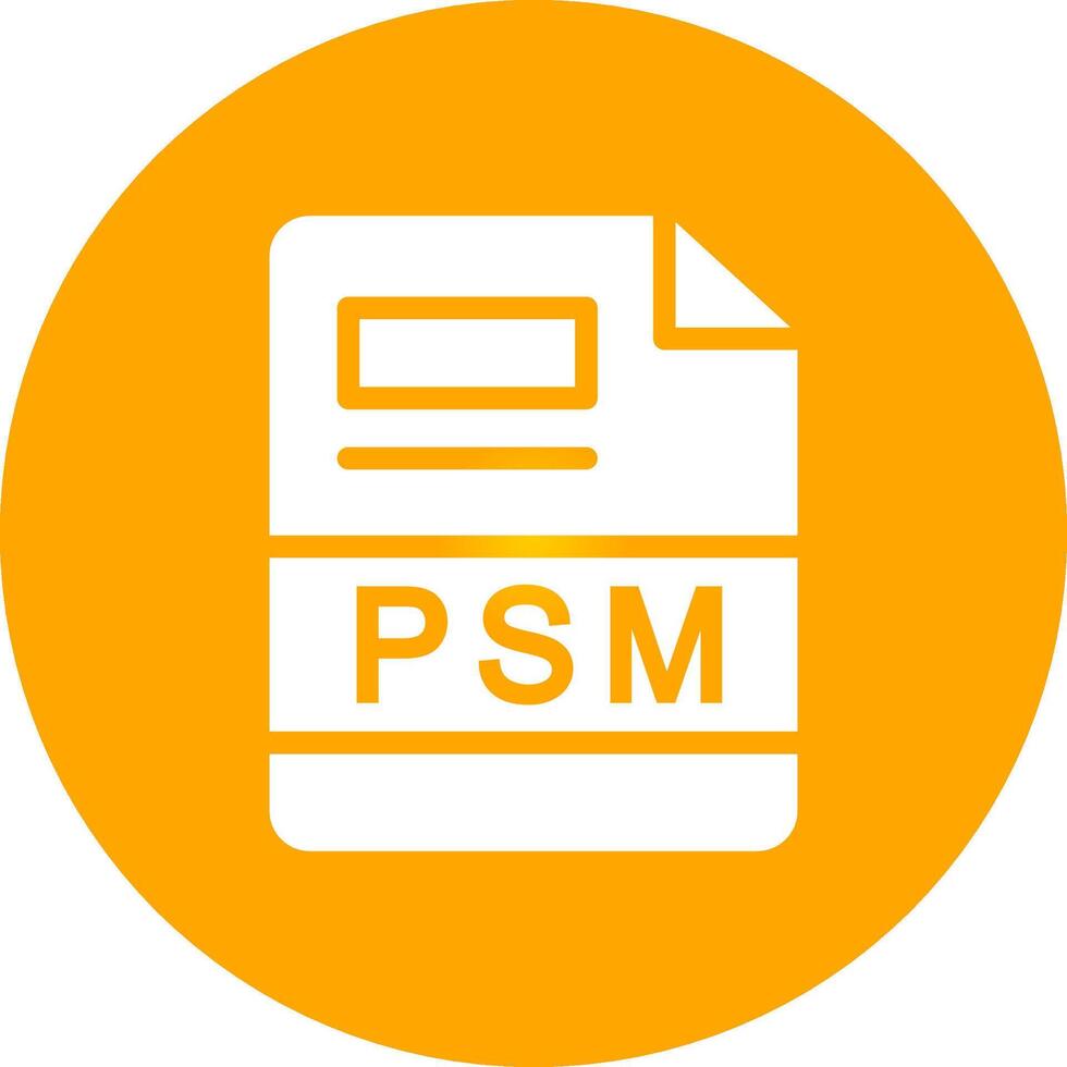 PSM Creative Icon Design vector