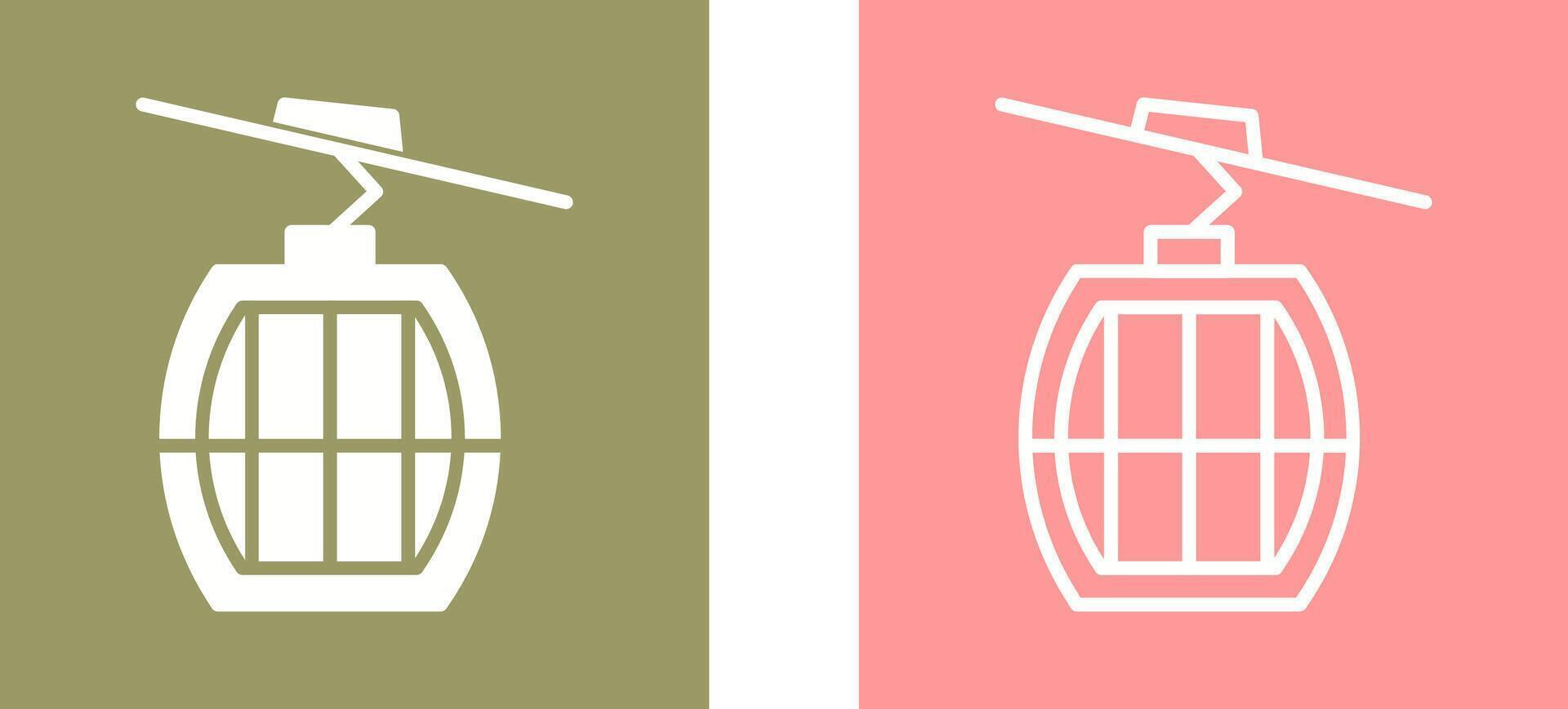 Cable Car Vector Icon