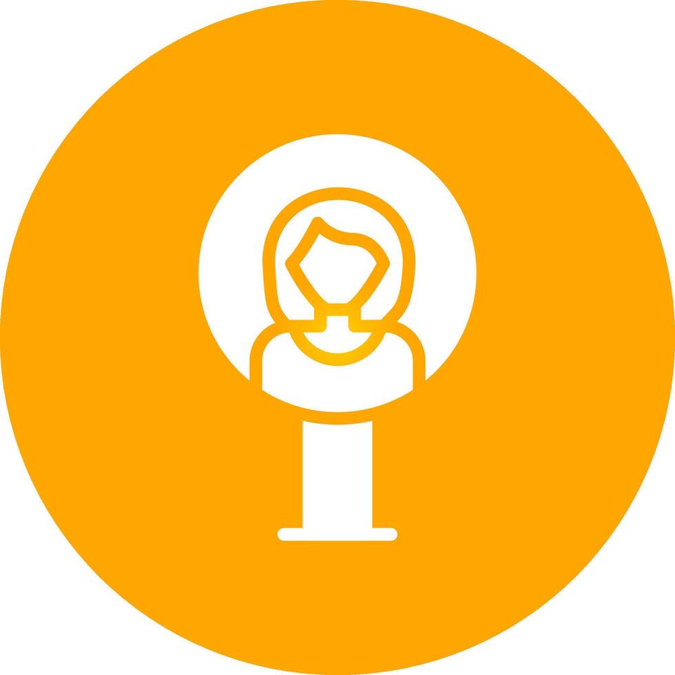 User Placeholder Creative Icon Design vector