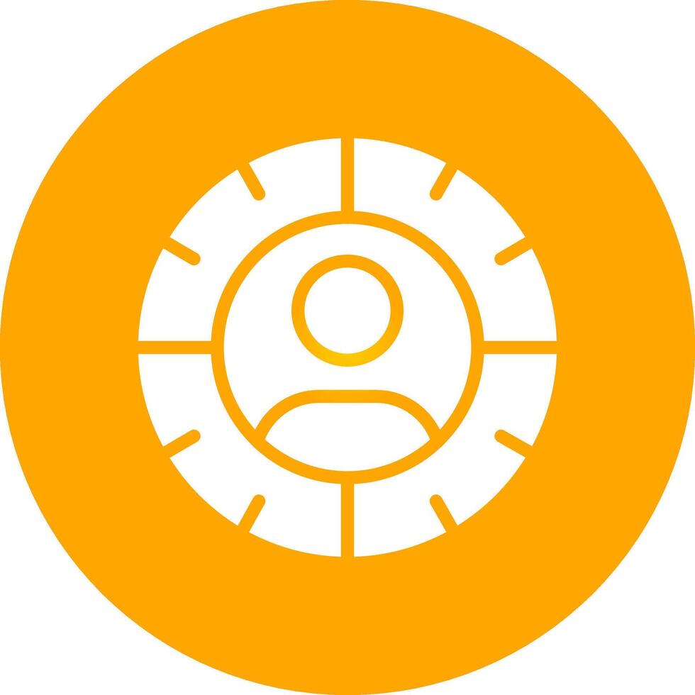 Target Audience Creative Icon Design vector