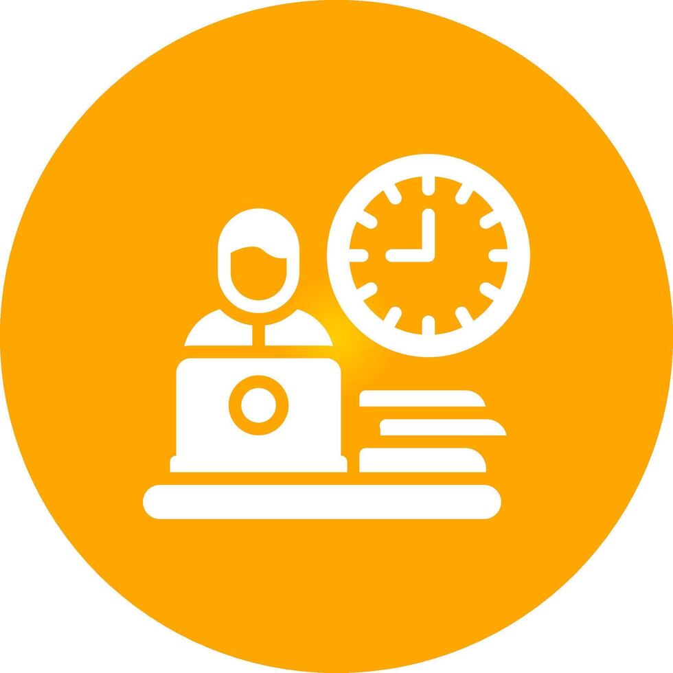 Work Habits Creative Icon Design vector