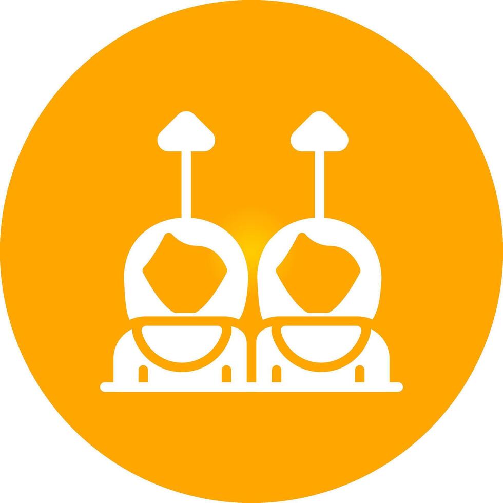 Same Approach Creative Icon Design vector