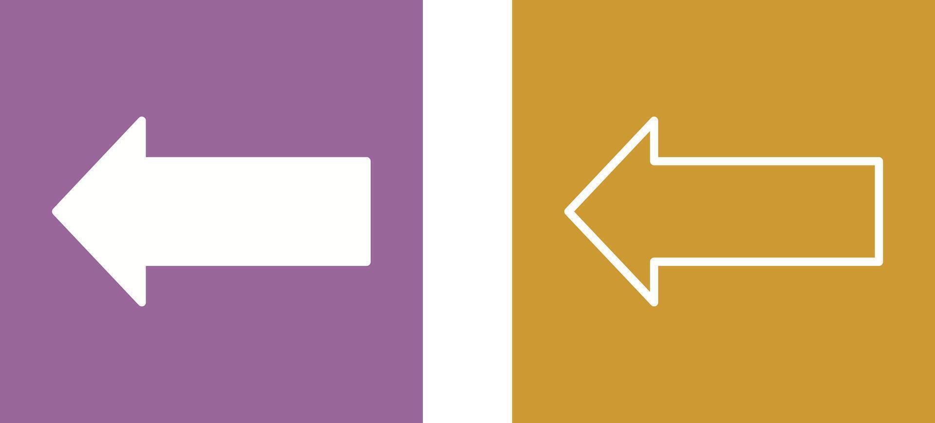 Left Vector Icon