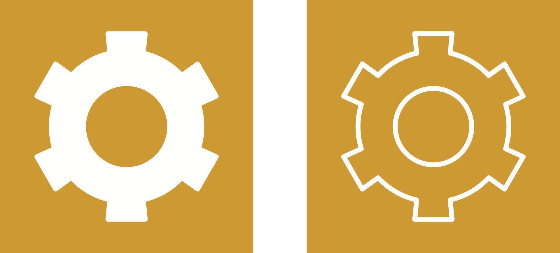 Setting Gear Vector Icon
