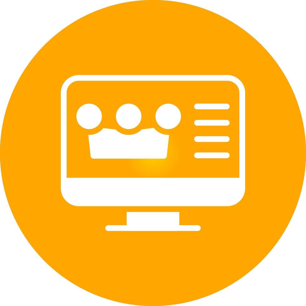 Premium Content Creative Icon Design vector