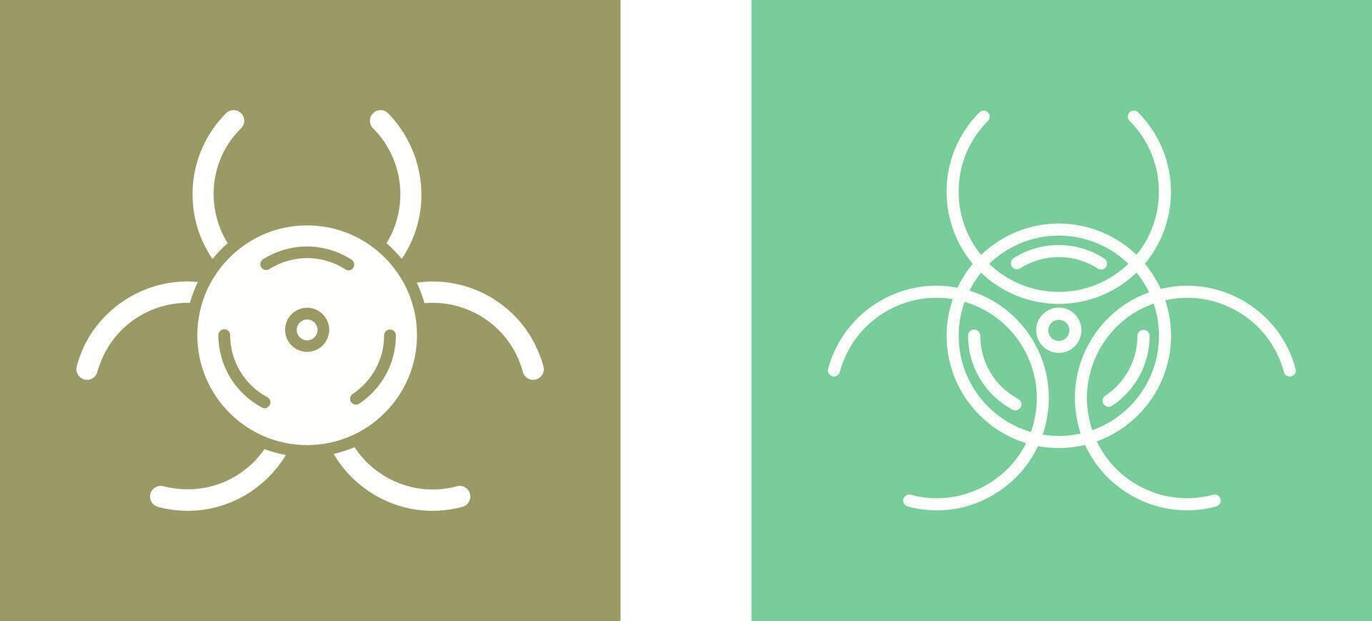 Biological Hazard Vector Icon