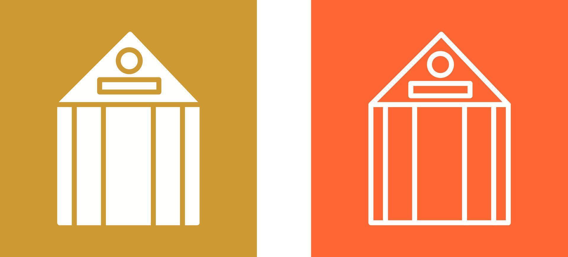 Museum Building Vector Icon