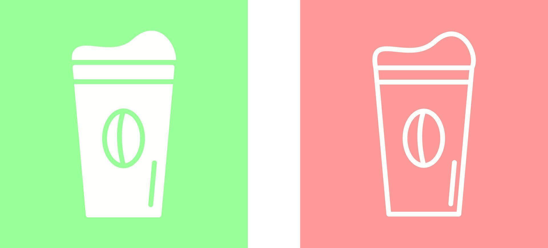 Latte Vector Icon