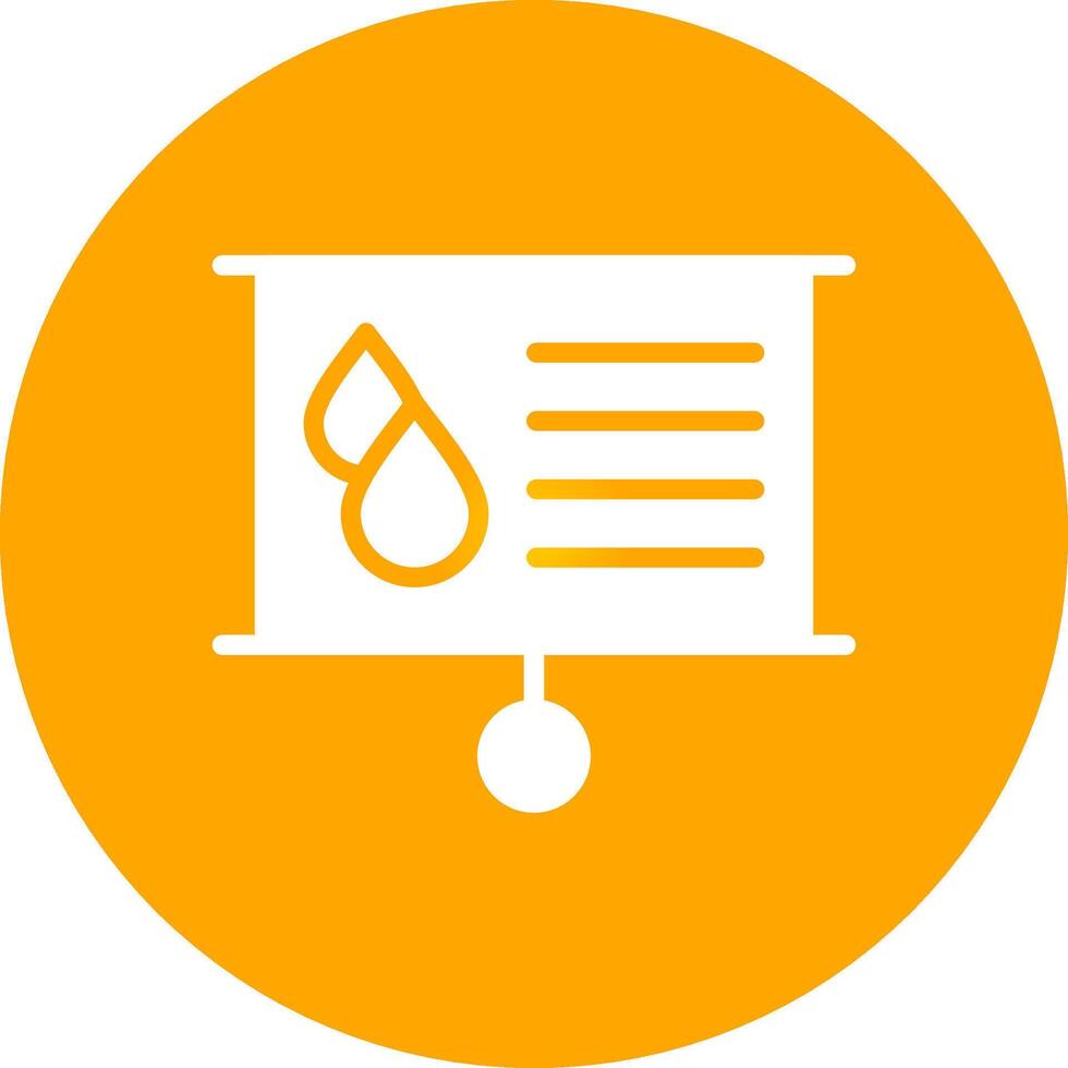 Water Class Creative Icon Design vector