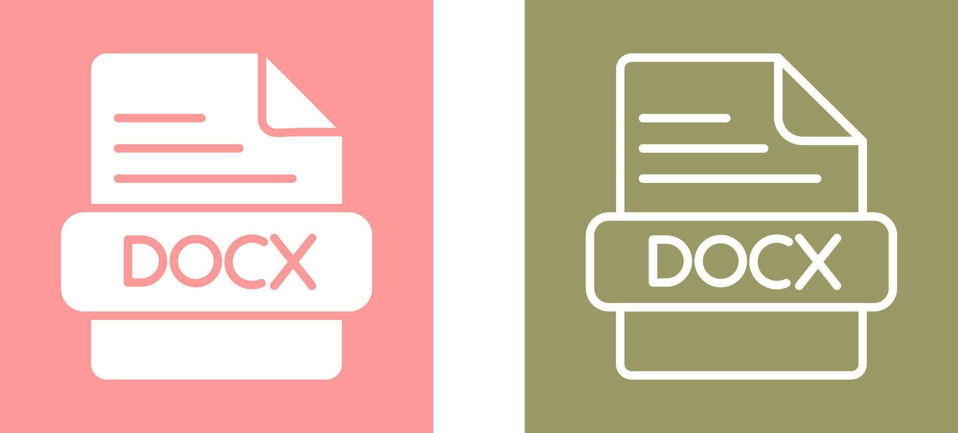 DOCX Vector Icon