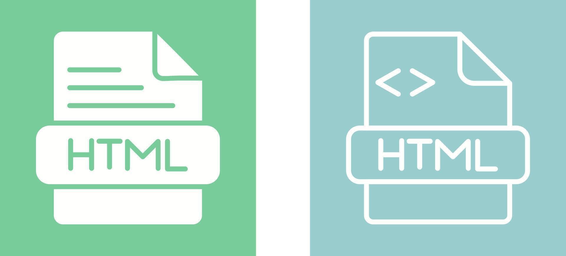 HTML Vector Icon