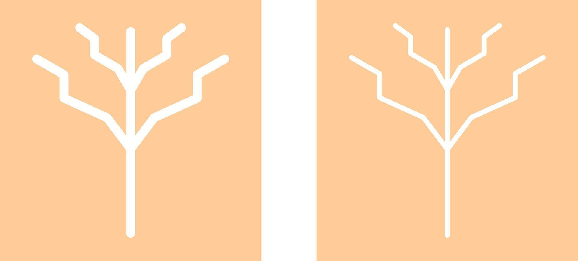 Tree with no leaves Vector Icon