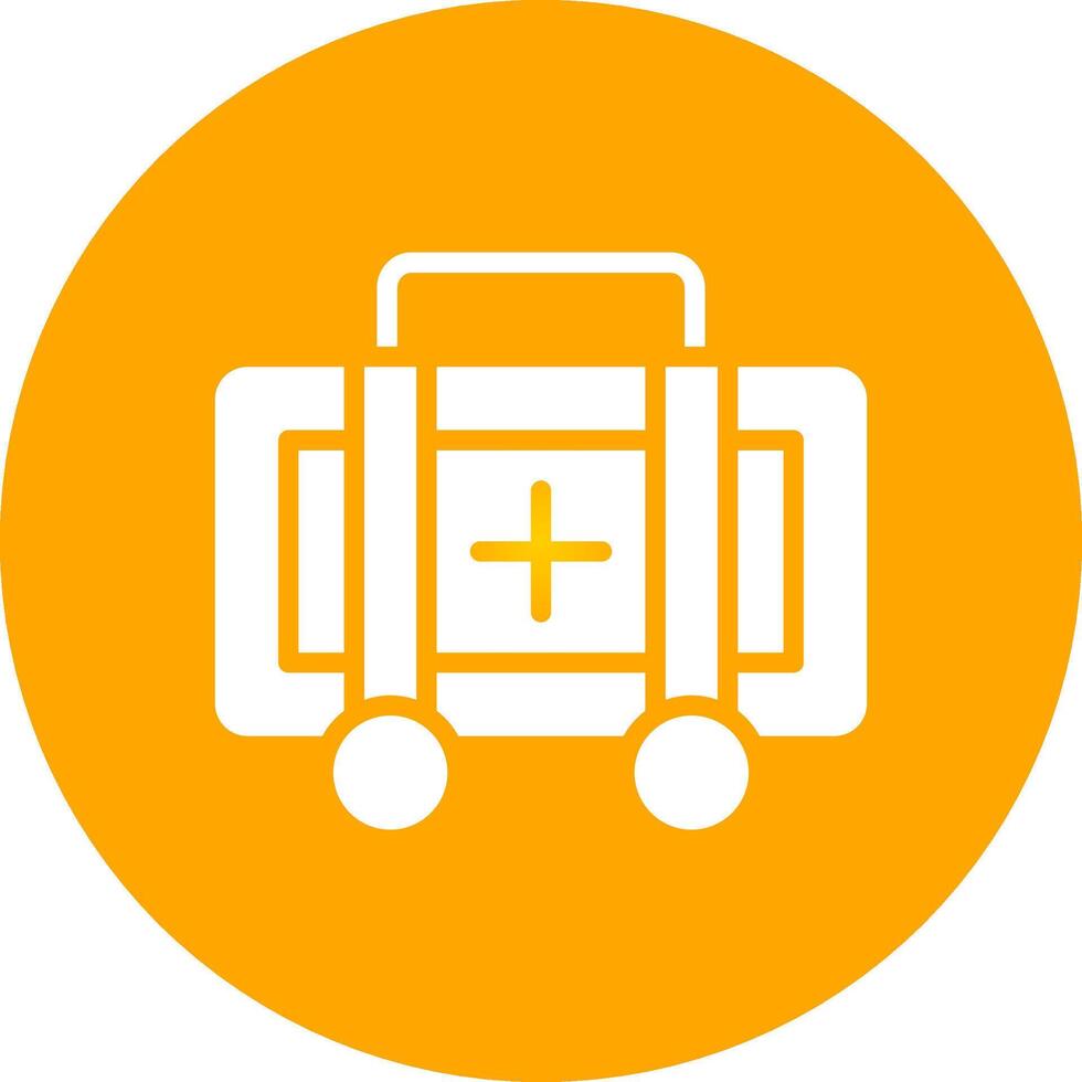 First Aid Kit Creative Icon Design vector