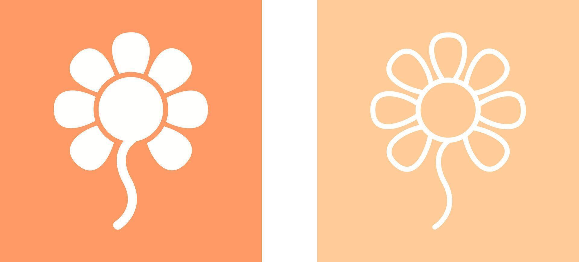 Small flowers Vector Icon