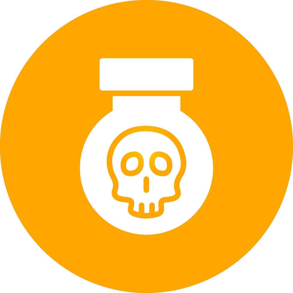 Poison Creative Icon Design vector
