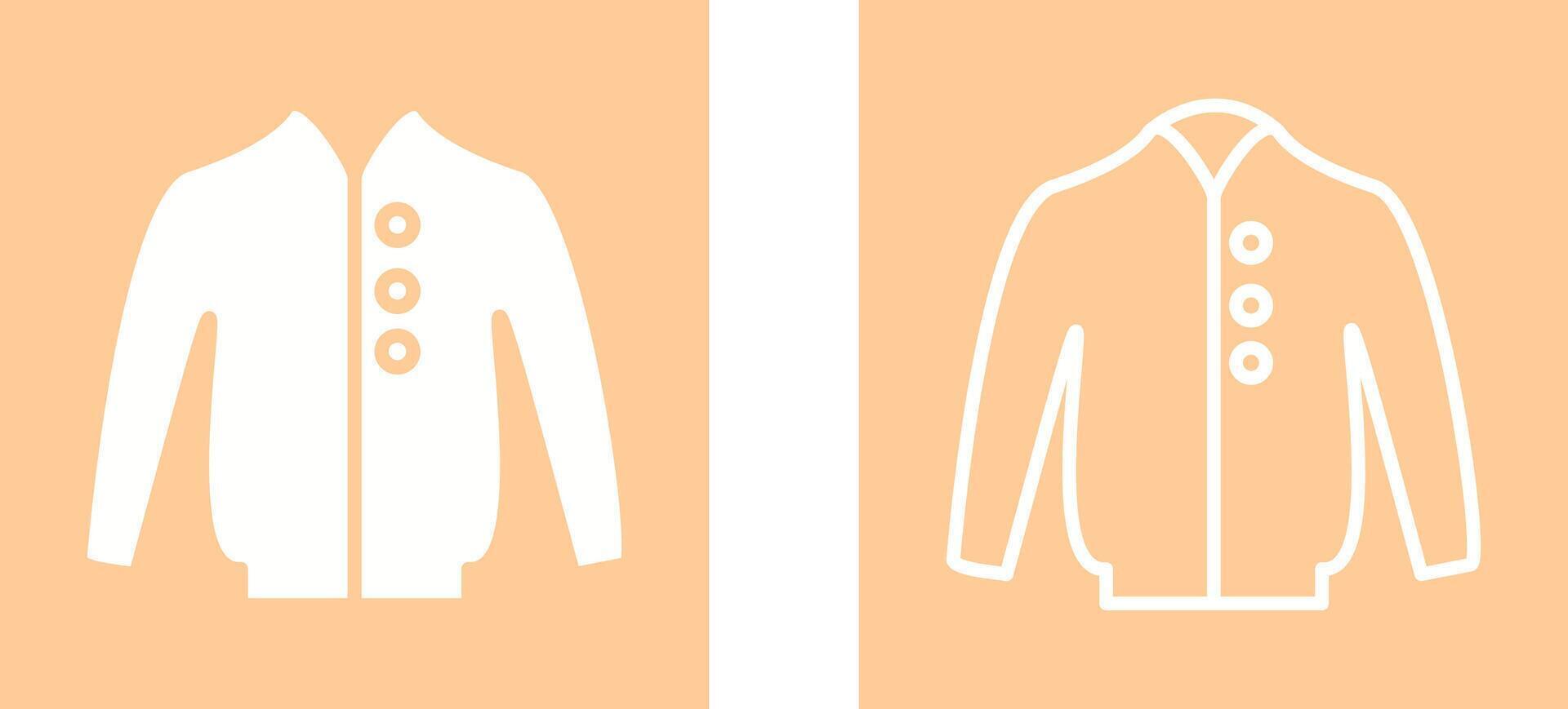 Mens Jacket Vector Icon