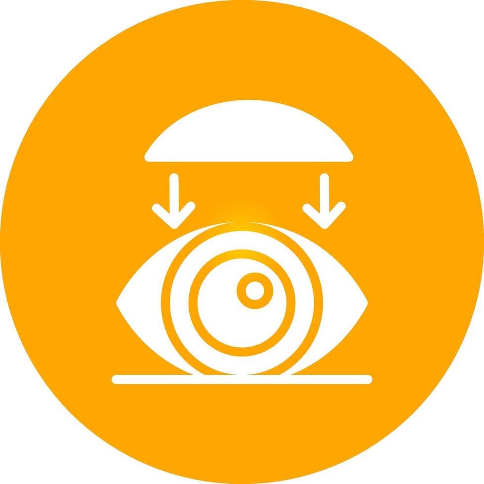 Glyph Smart Circle Gradient vector