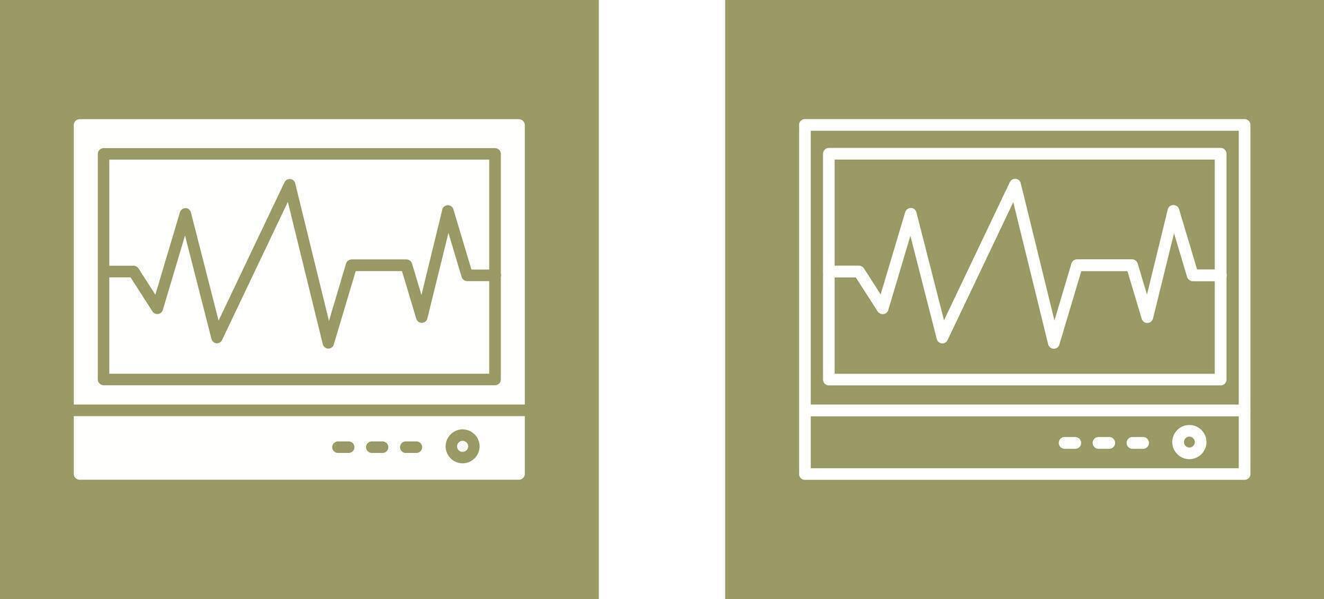 Electrocardiogram Vector Icon