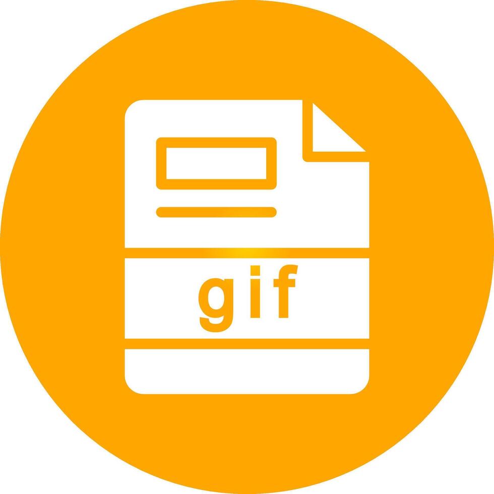 gif Creative Icon Design vector