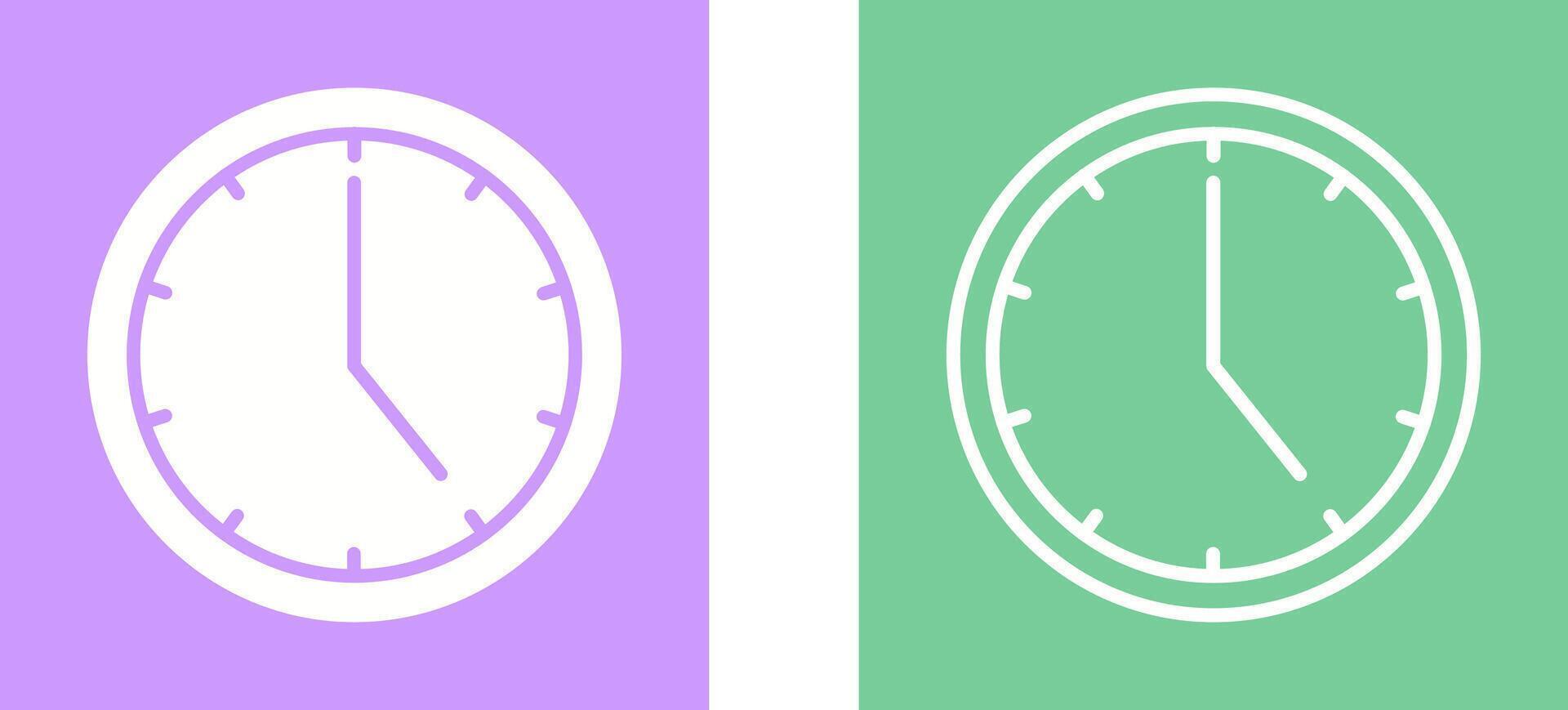 Clock Vector Icon