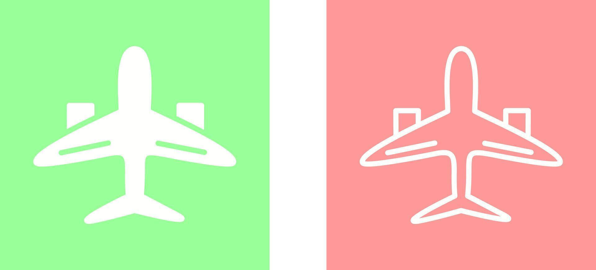 Aeroplane Vector Icon