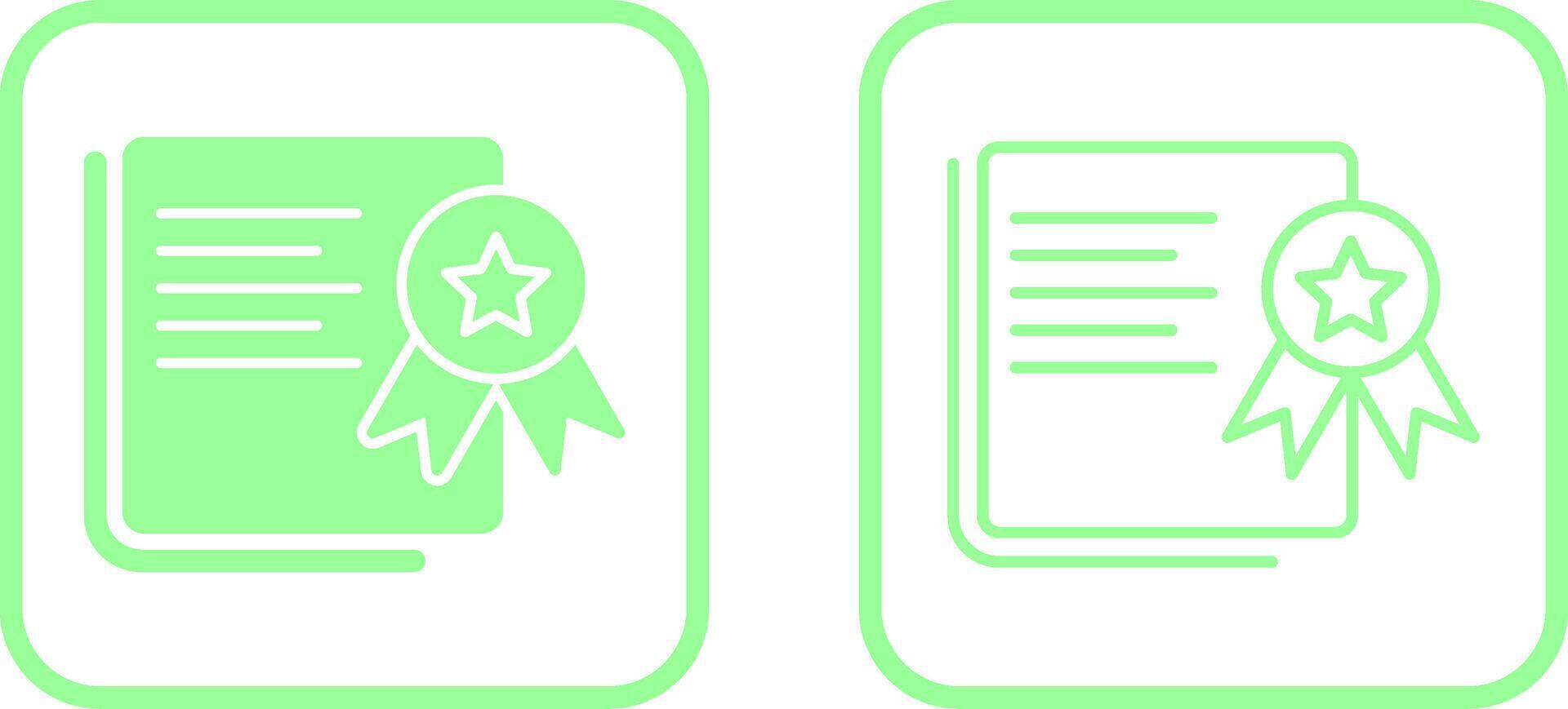 license Vector Icon