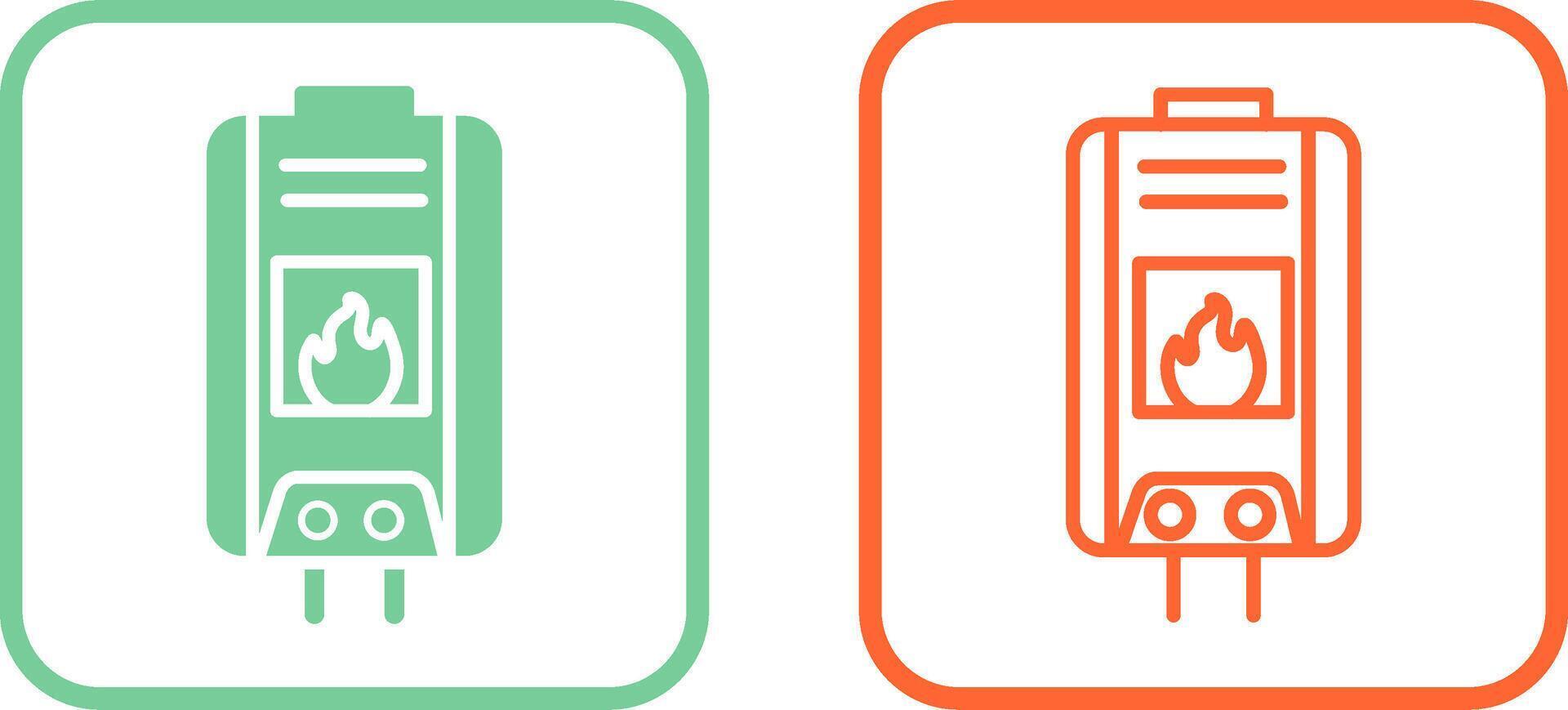 Water Heater Vector Icon