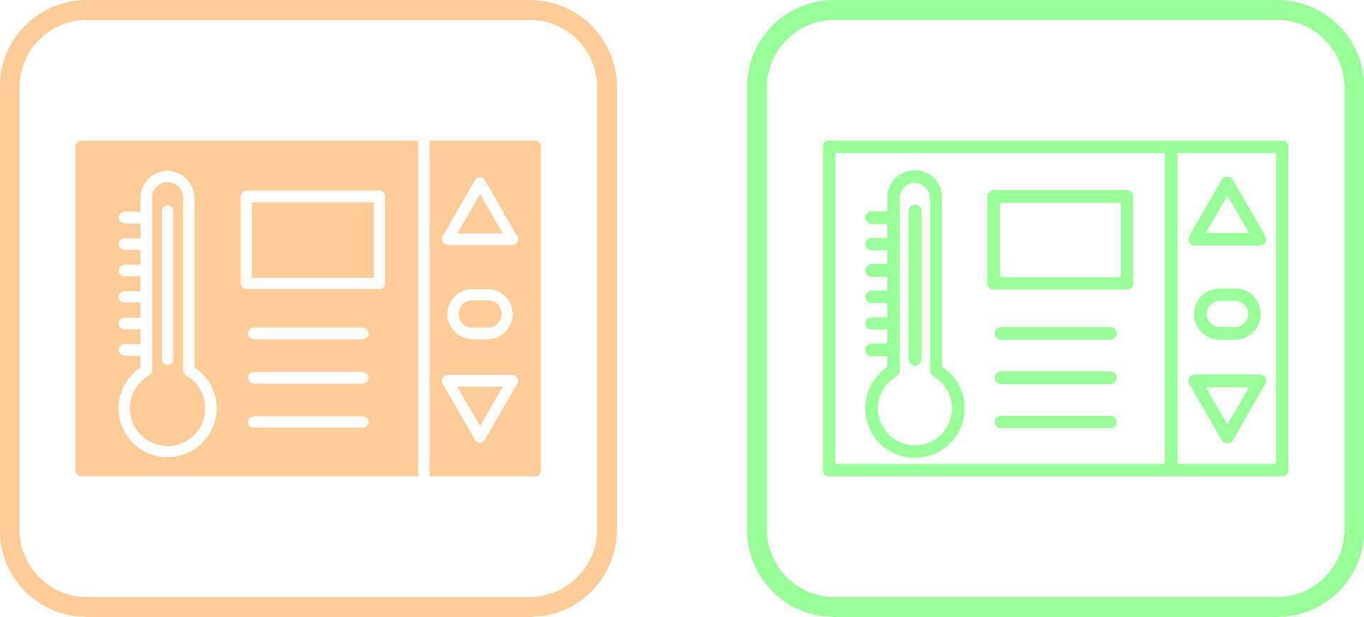 Thermostat Vector Icon