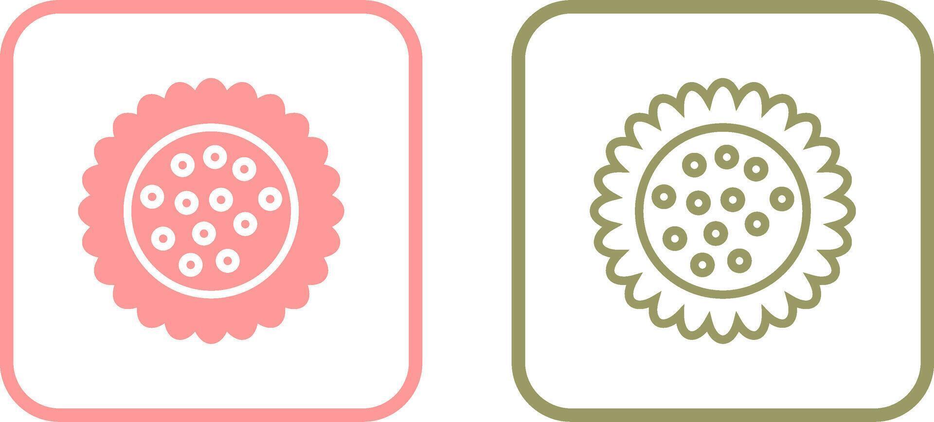 Sunflower Vector Icon