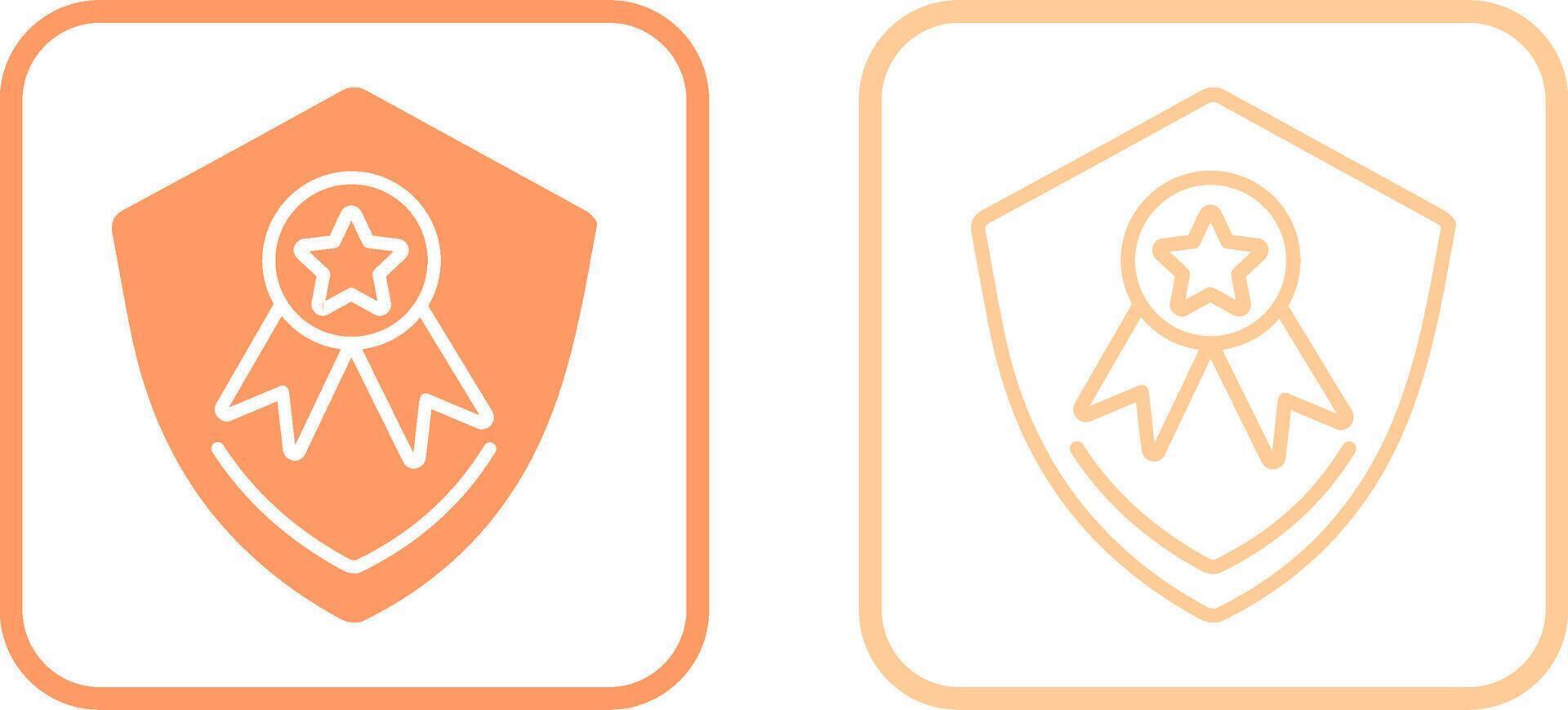 Medal Protection Vector Icon